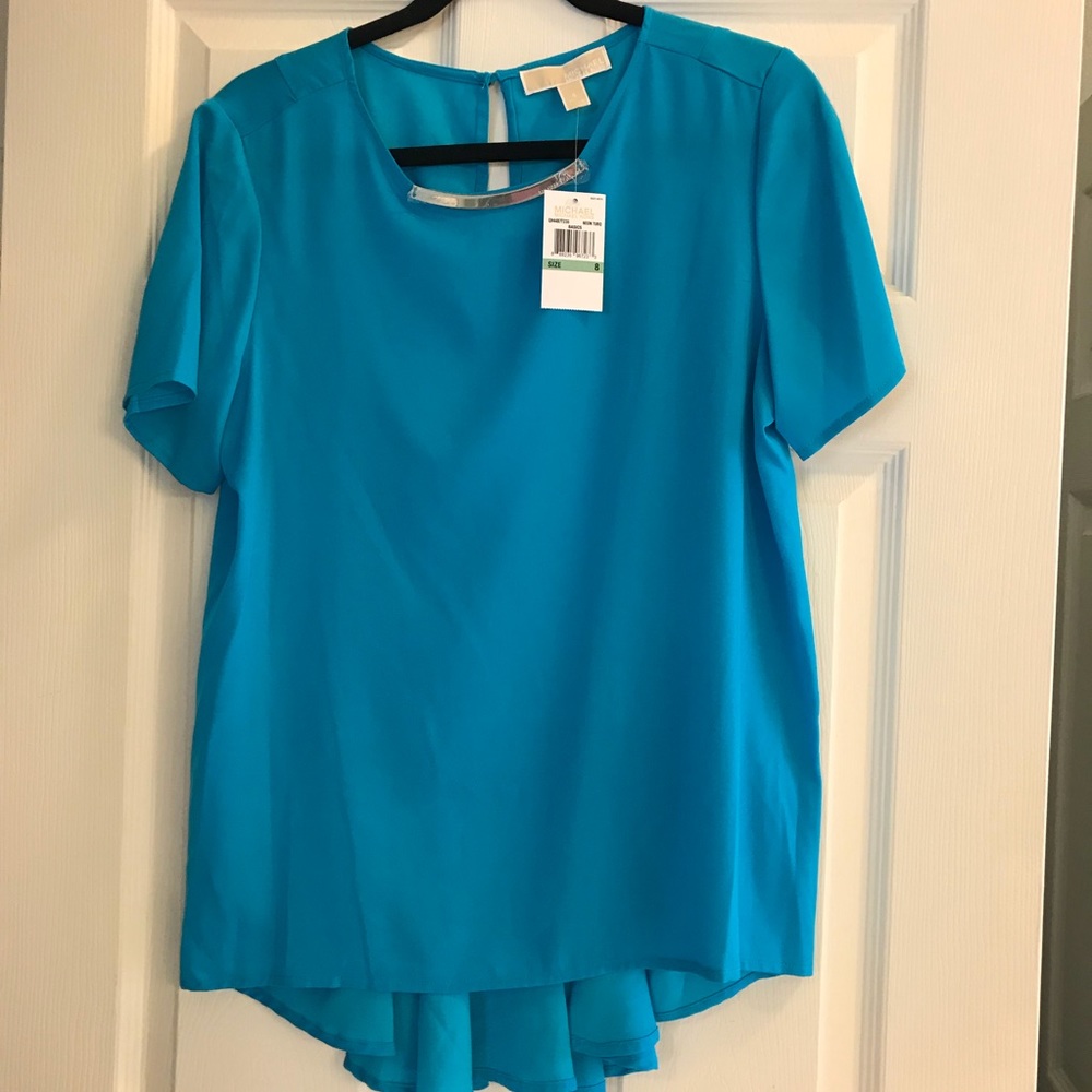 Michael Kors short-sleeve blouse